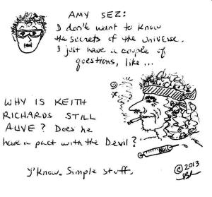 Keith Richards still alive for blog